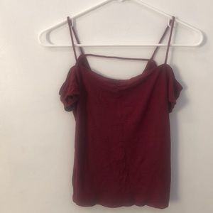 AMERICAN EAGLE Off the Shoulder Crop Top